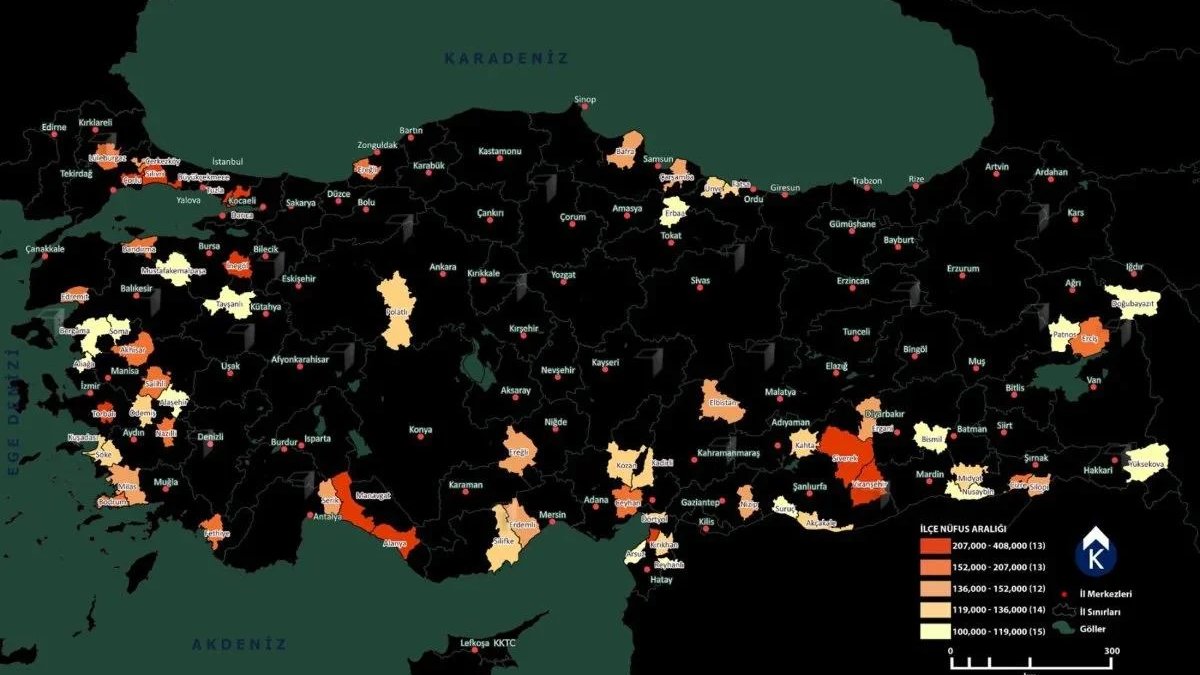 İl olmayı bekleyen ilçelere müjde! 100 il 1000 ilçe projesi hayata geçiyor, işte şehir olmaya en yakın ilçeler