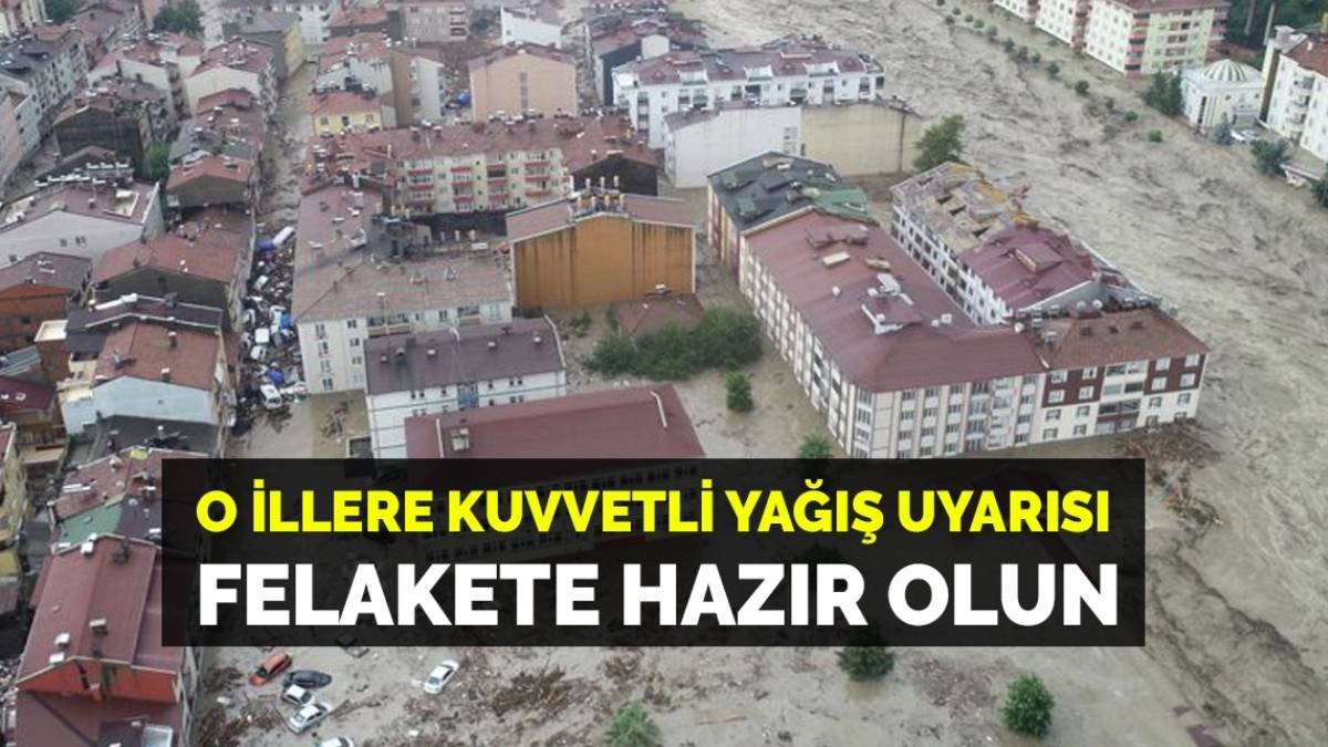 70 km hızla gelecek bölgenin tamamını vuracak! Meteoroloji'den felakete hazır olun uyarısı