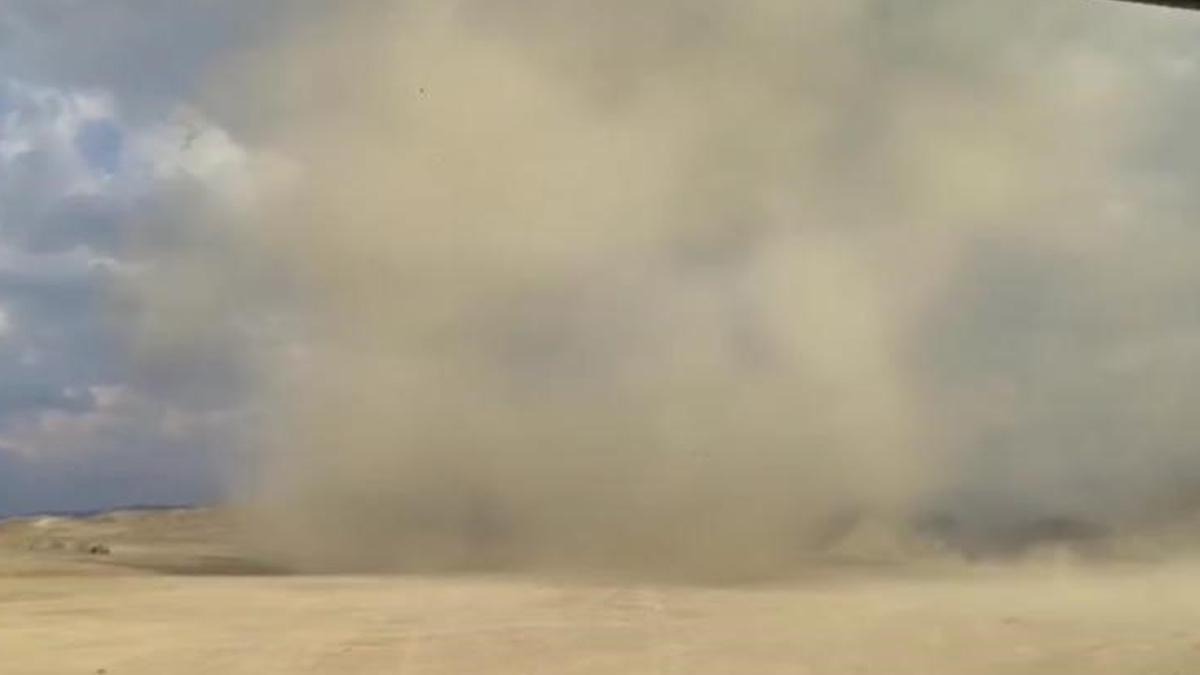 Çankırı’da korkutan hortum: 15 dakika boyunca etkili oldu