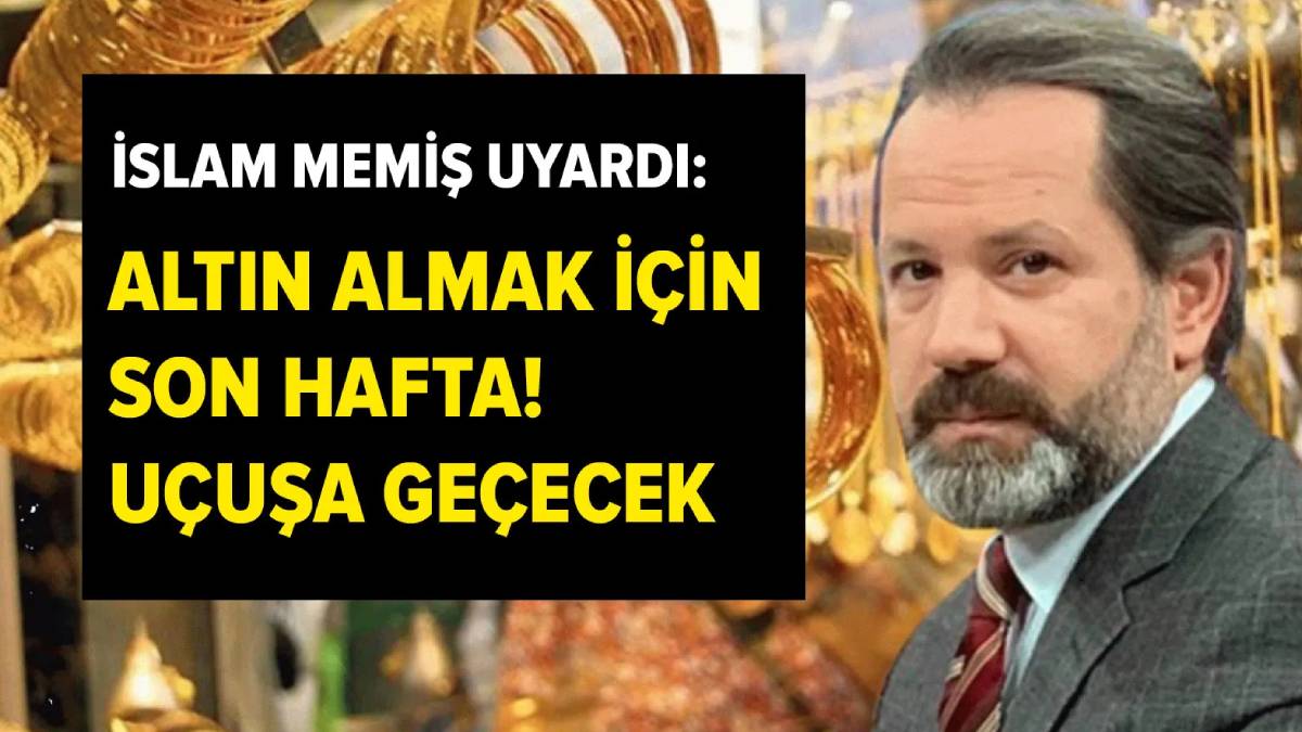 Son iki hafta! Elinde altını olan ve altın alacaklara kritik uyarı: Aldınız aldınız yoksa...