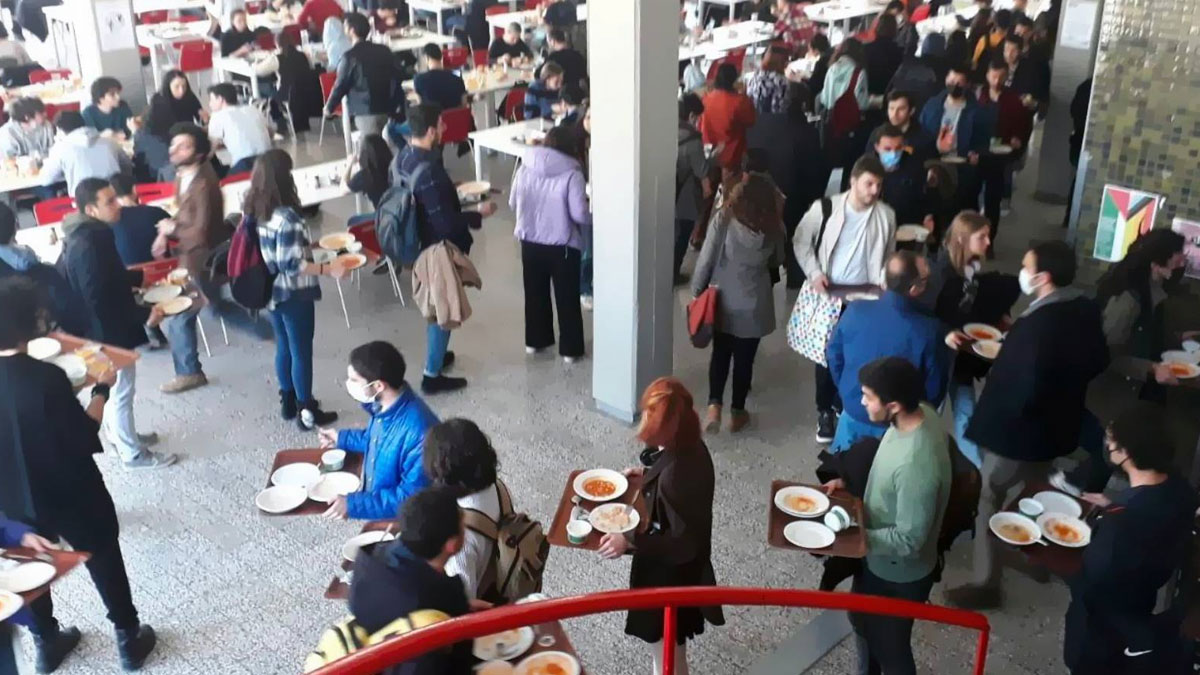 ODTÜ'de yemekhane ücretlerine zam