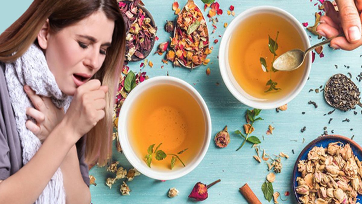 Öksürükten uyuyamayanlara ilaç gibi çay! Öksürüğü anında kesiyor, kışın evinizden eksik etmeyeceksiniz