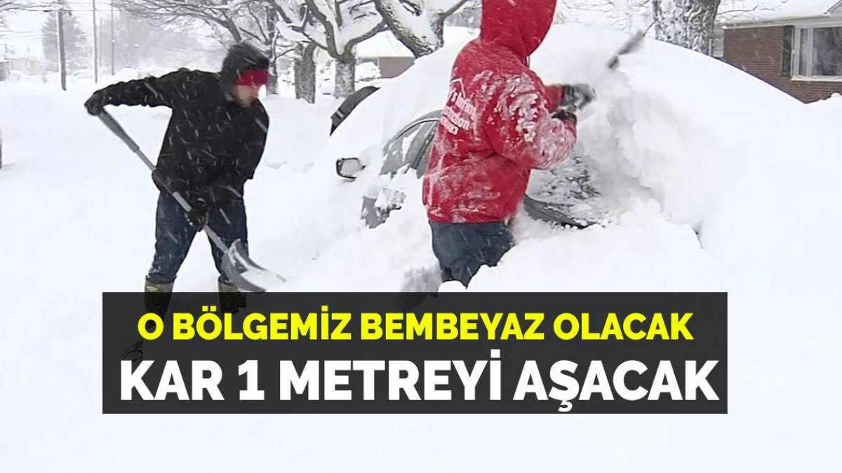 O bölgemiz kara doyacak! Meteoroloji şimdiden uyardı... Kara kış kazma kürek yaktıracak