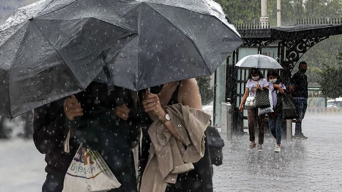 Meteoroloji uyardı: Hem sağanak hem kuvvetli rüzgar geliyor!