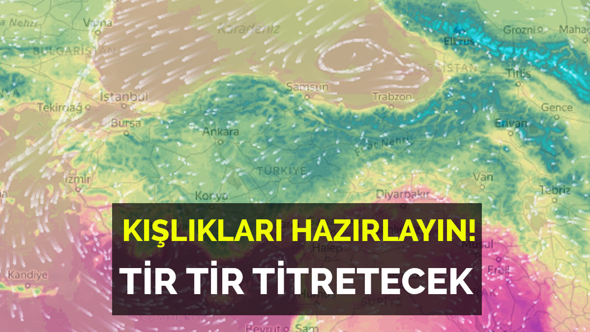 Yaz mevsimi bitmeden kışı gördük! Sıcaklık 9 dereceye düşüyor... Kışlıkları bugün çıkarın daha da üşüyeceğiz