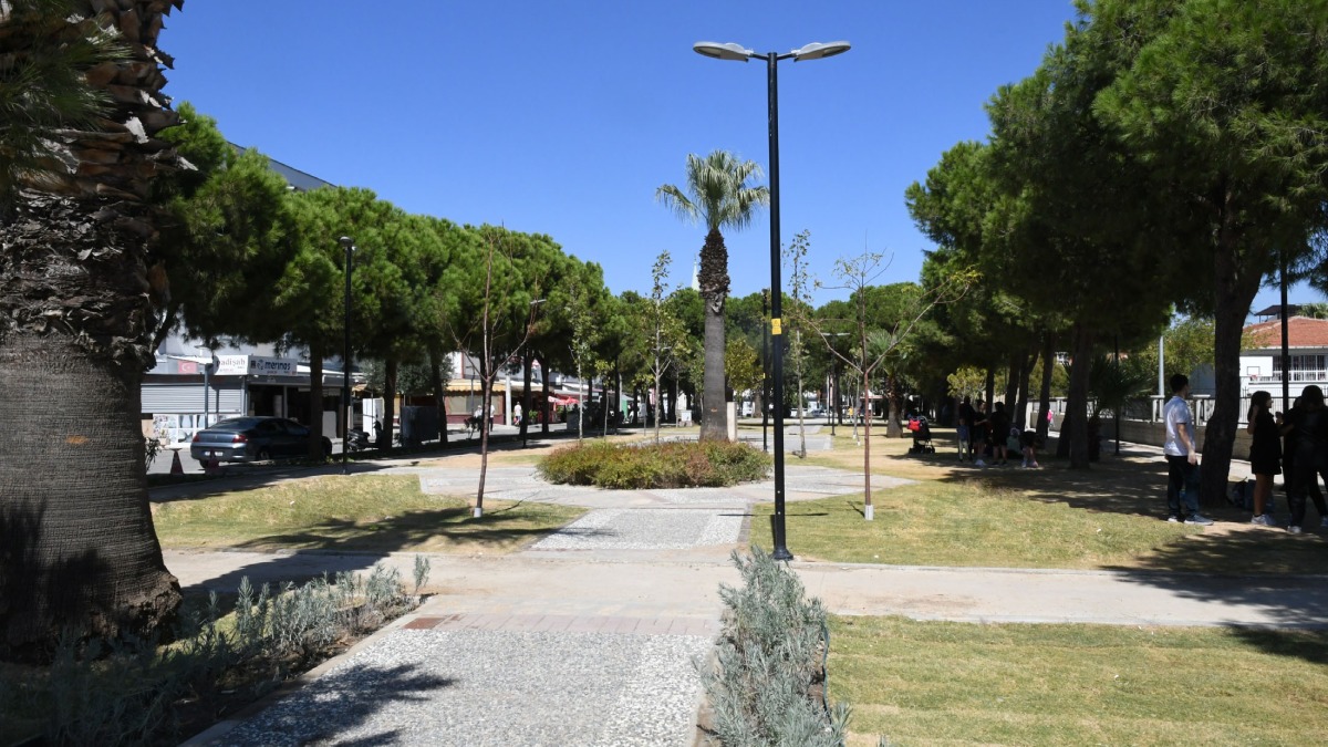 Abidin Dino Parkı baştan sona yenilendi