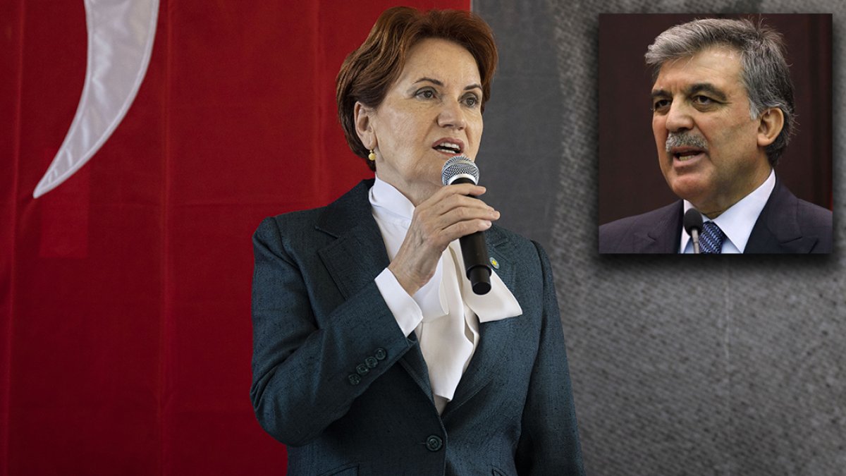 Akşener: Kılıçdaroğlu Abdullah Gül'ün adaylığını bana söyledi