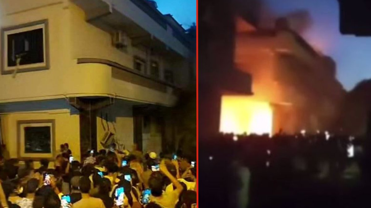 Sel felaketinin yaşandığı Libya'da halk sokaklara indi: Belediye başkanının evini ateşe verdiler