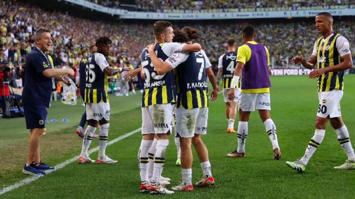 Süper Lig’in 5. haftasında lider Fenerbahçe