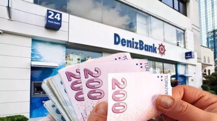 Kredi notu bu rakamda olanlara Denizbank'tan kredi imkanı! Bankaya bile gitmeden bir mesajla hesaba aktarılıyor