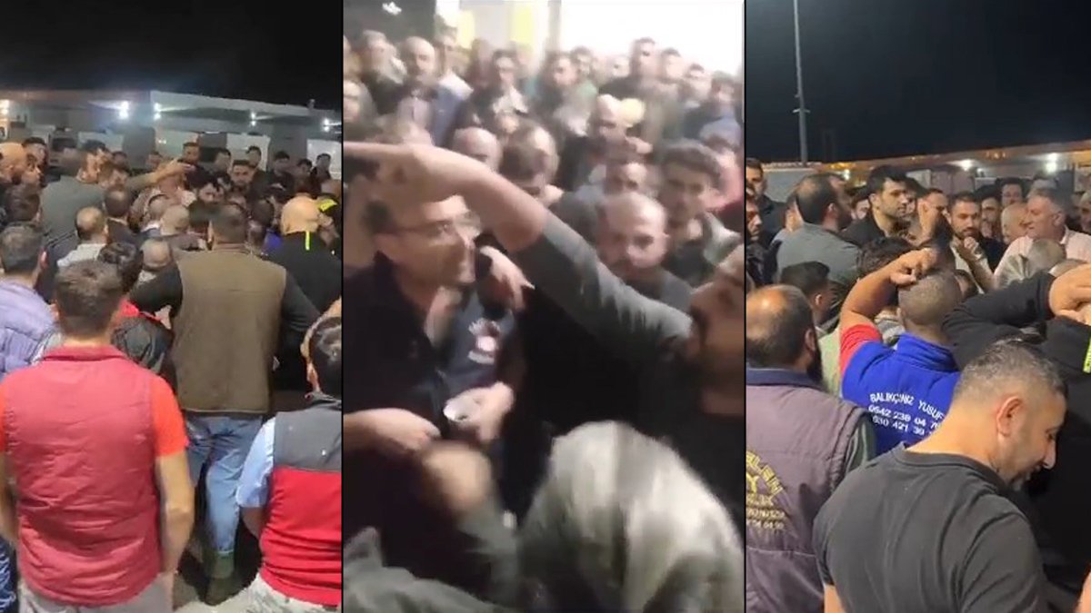 Gürpınar Balık Hali'nde ortalık karıştı: Hamsi fiyatı yüzünden esnaf ve balıkçılar birbirine girdi