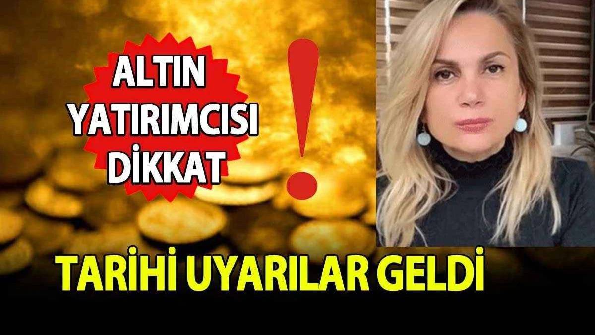 Elinde gram altını olanlar yandı! Altına fısıldayan ekonomist dip için tarih verdi... Son pişmanlık fayda etmez