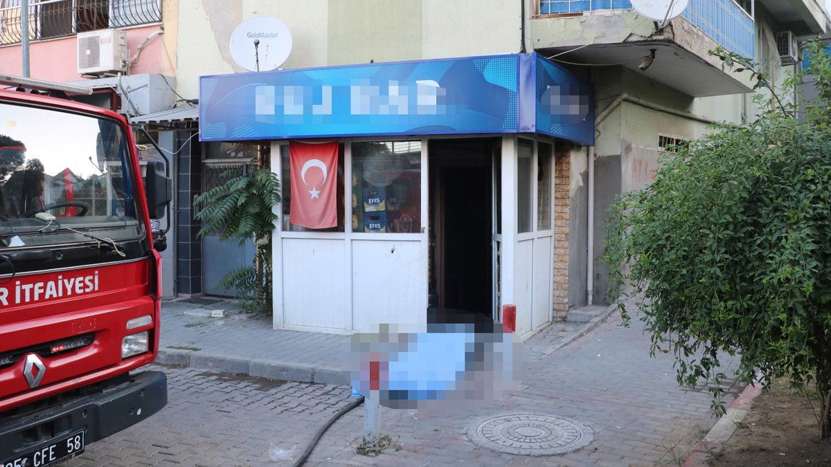 İzmir'deki barda yangın: 1 ölü, 1 yaralı