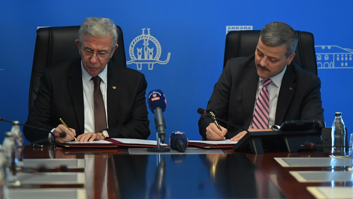 Ankara Büyükşehir Belediyesi ve Gazi Üniversitesi Arasında Ulus Teknoloji Merkezi için protokol imzalandı