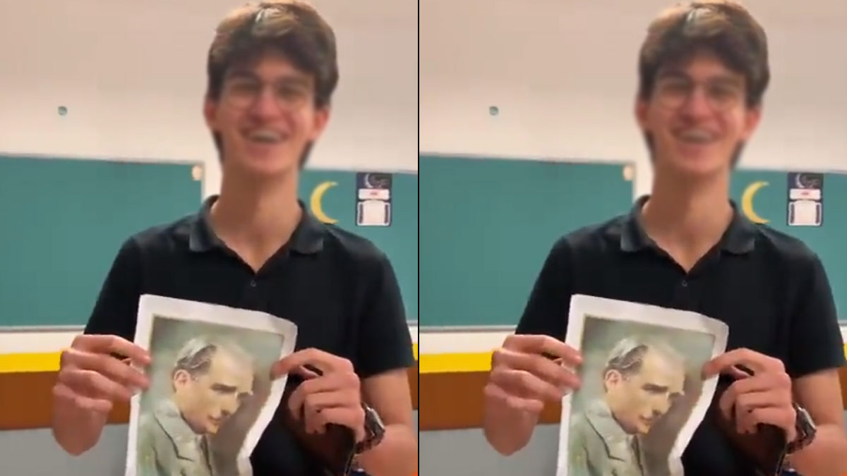 Atatürk’e hakarette bulunan öğrenci gözaltında