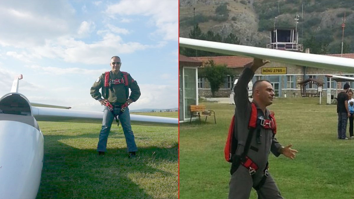 Eskişehir'de korku dolu anlar: Yelkenkanat kazasında 1 pilot öldü diğeri yaralandı