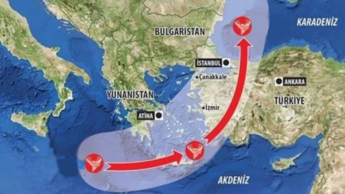 Saatte 253 km hızla gelip taş taş üstünde bırakmamıştı! Meteoroloji yeniden tarih verdi: Antalya, Adana, Mersin…