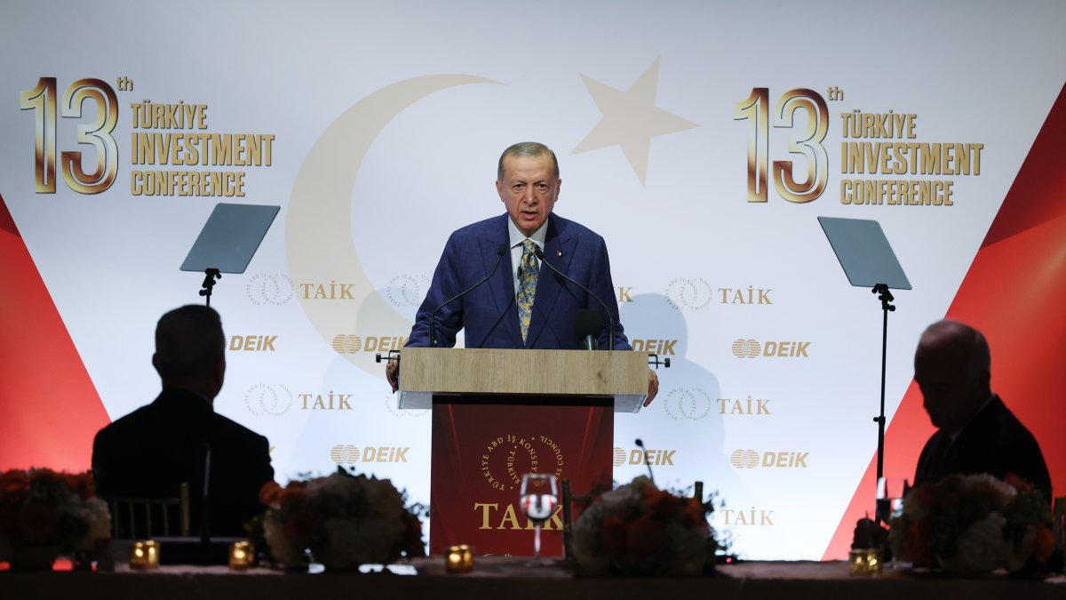 Erdoğan Türk–Amerikan İş Konseyi yemeğinde konuştu: OVP'den asla taviz vermeyeceğiz