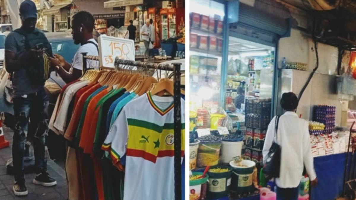 İstanbul'da Afrika pazarına büyük ilgi! Tropikal meyvelere kadar yok yok, Afrika'dan getirip burada satıyorlar