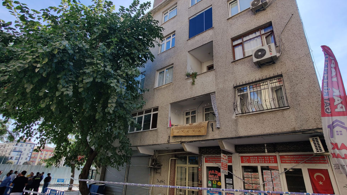 Bahçelievler'de kolonu patlayan bina mühürlendi