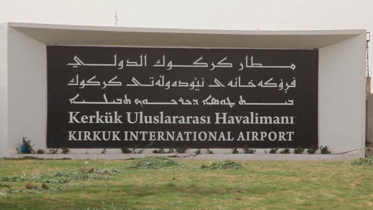 Resmi dil ilan edilmişti: Türkçe tabelalar Kerkük sokaklarında