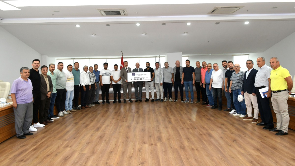 Amatör spor kulüplerine büyük destek!