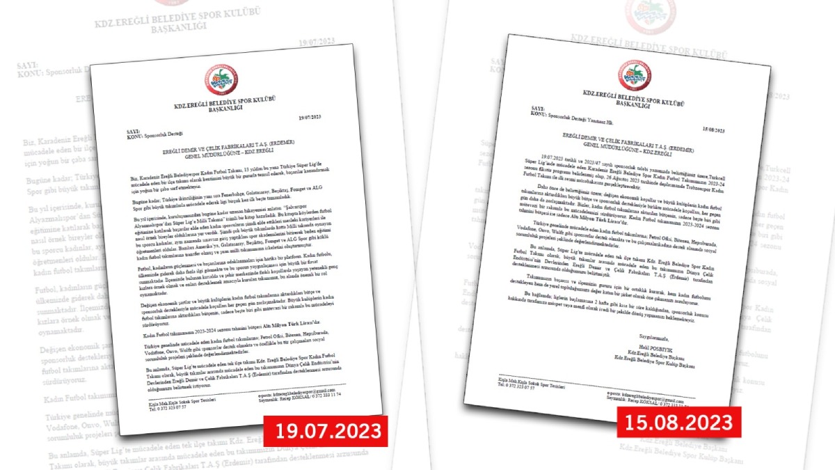 Başkan Posbıyık: Erdemir, Kadın Futbol Takımı için sponsorluk talebimize 2 aydır cevap vermiyor