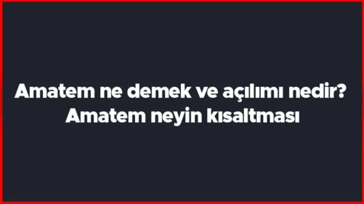 Amatem Nedir? Türkiye'deki Bağımlılık Tedavisinin Önemli Bir Merkezi