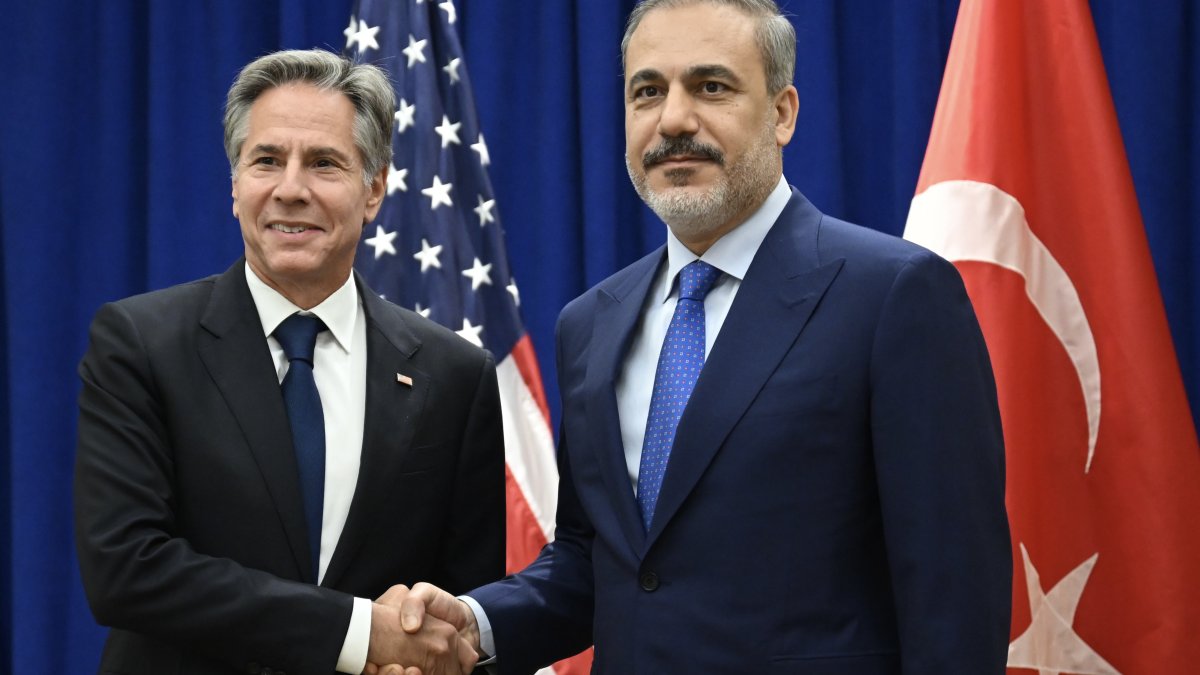 Dışişleri Bakanı Fidan ABD Dışişleri Bakanı Blinken ile görüştü