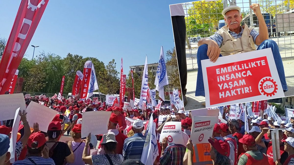 Emekliler meydanlara indi: Sadaka değil, hakkımızı istiyoruz