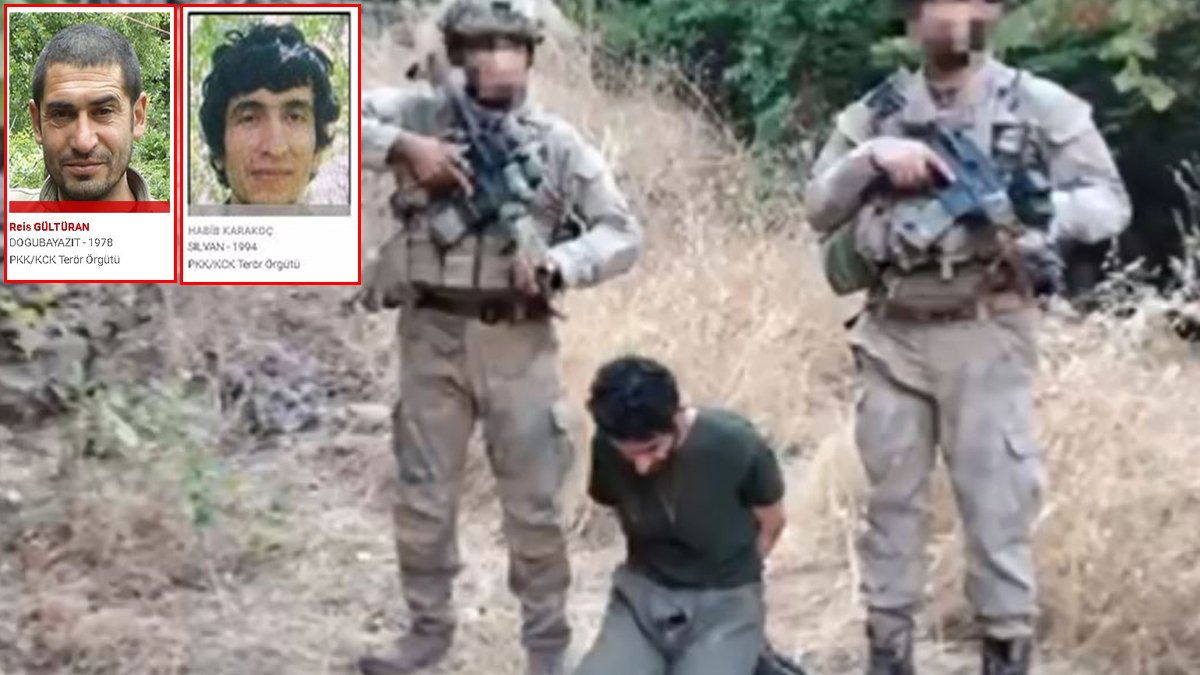 Kırmızı ve gri kategorilerde aranan 2 terörist etkisiz