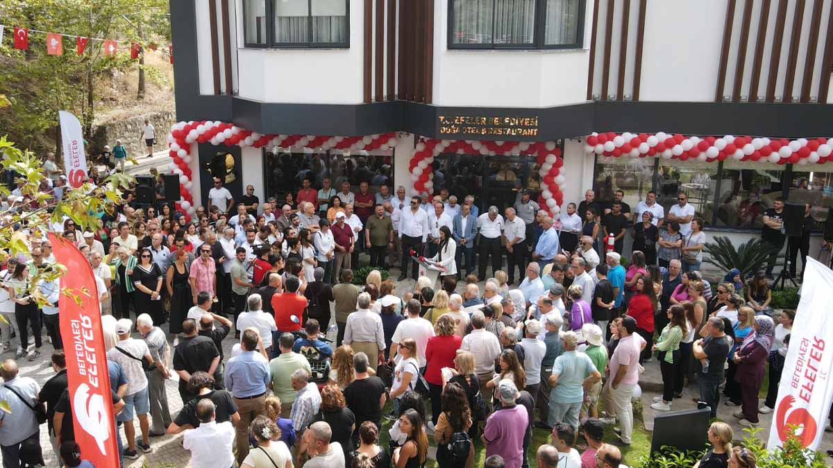 Efeler’de turizmin merkezi olacak Doğa Otel ve Restaurant açıldı