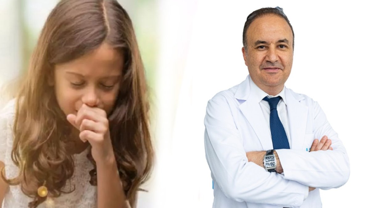 Çocuklarımızda uzun süreli öksürük varsa dikkat! Prof. Dr. Erkan Çakır uyardı: Akciğer hasarına kadar gidebiliyor