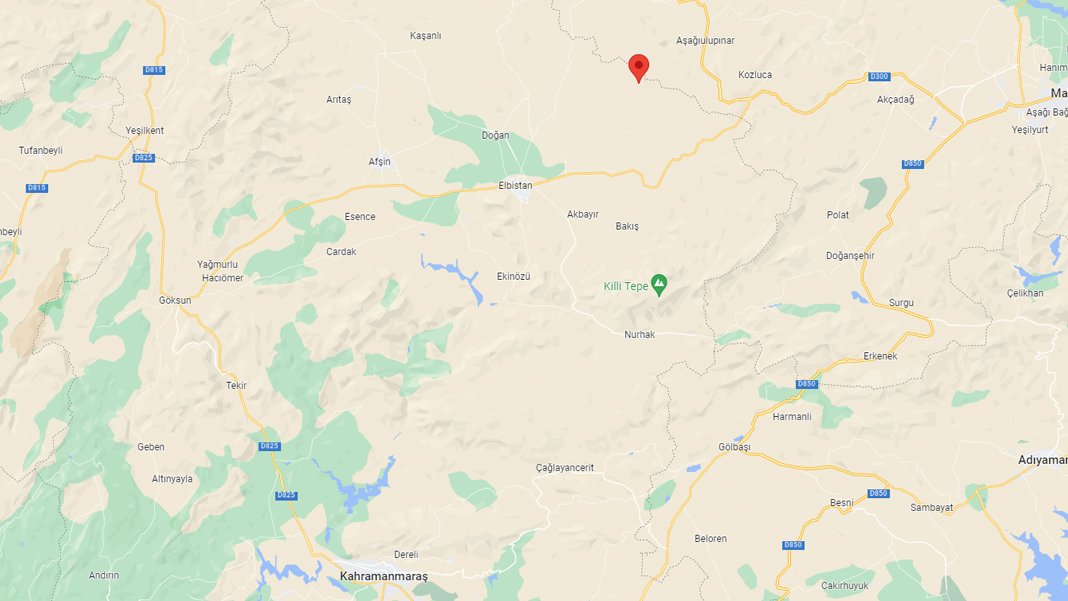 Kahramanmaraş'ta 3.8 büyüklüğünde deprem | Son depremler