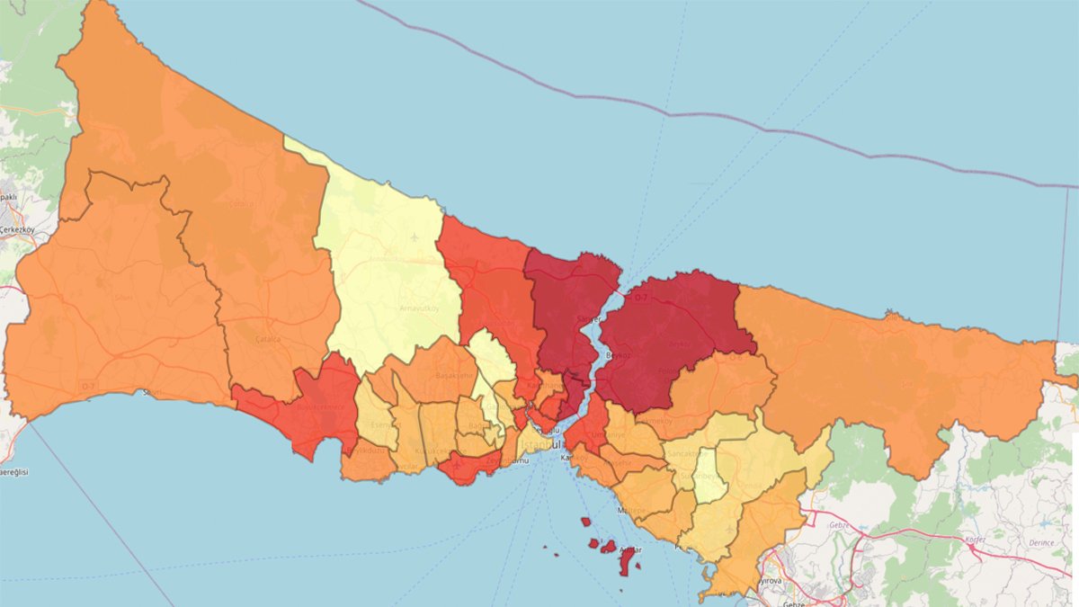 İstanbullular güne kötü başlayacak, 16 ilçeye tek tek uyarı, acilen önleminizi alın
