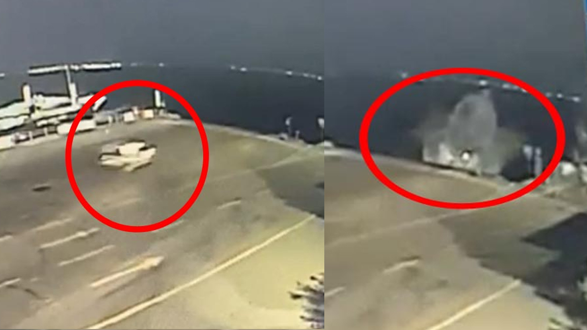 Tek amacı feribota binmekti... Dikkatsiz sürücü aracıyla denize uçtu