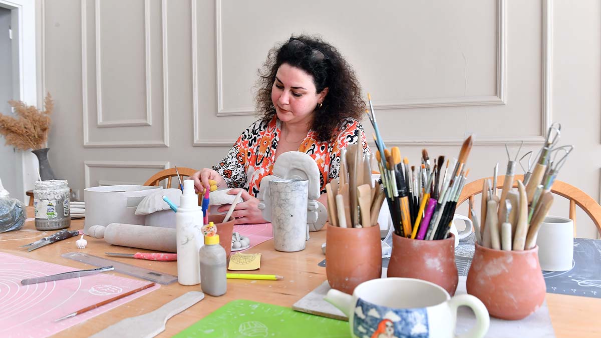 Büyükşehir’in destekleri üretici kadın Melda Say’a umut oldu