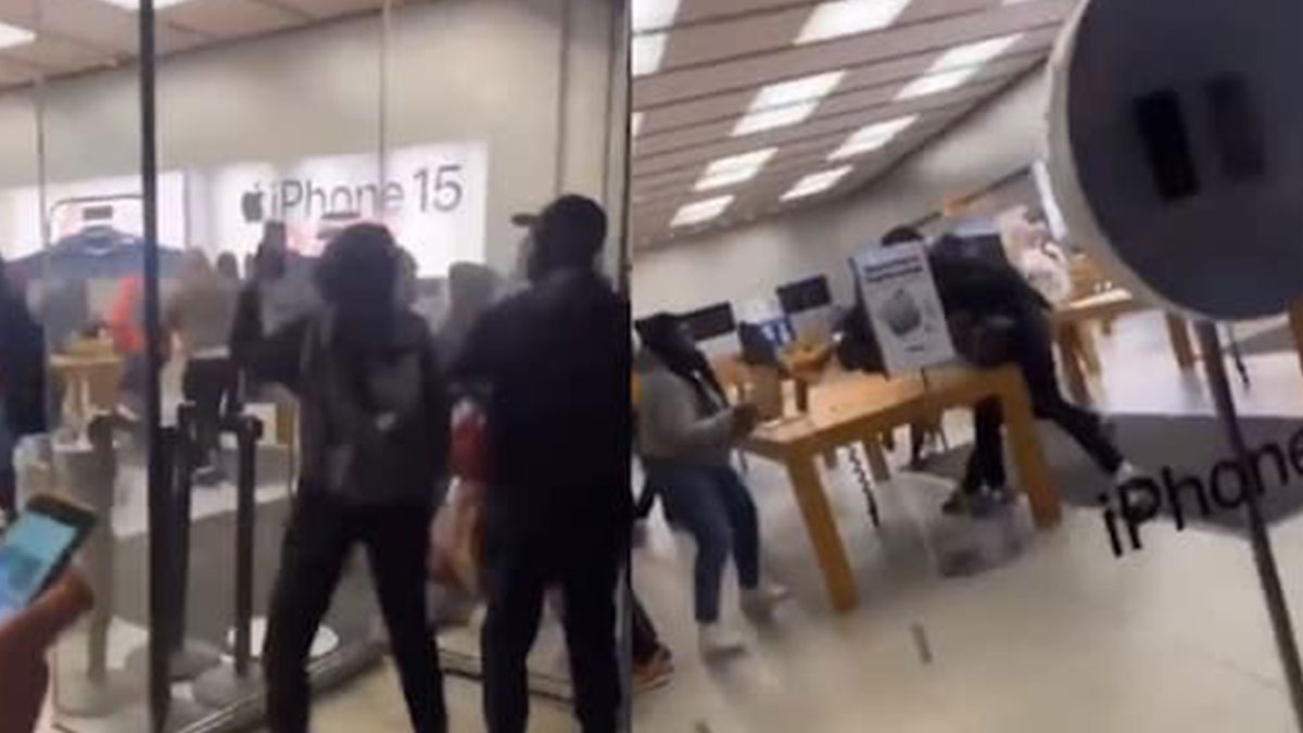 ABD'de 'Arınma Gecesini' aratmayan görüntüler! Onlarca iPhone 15 çalındı ve...