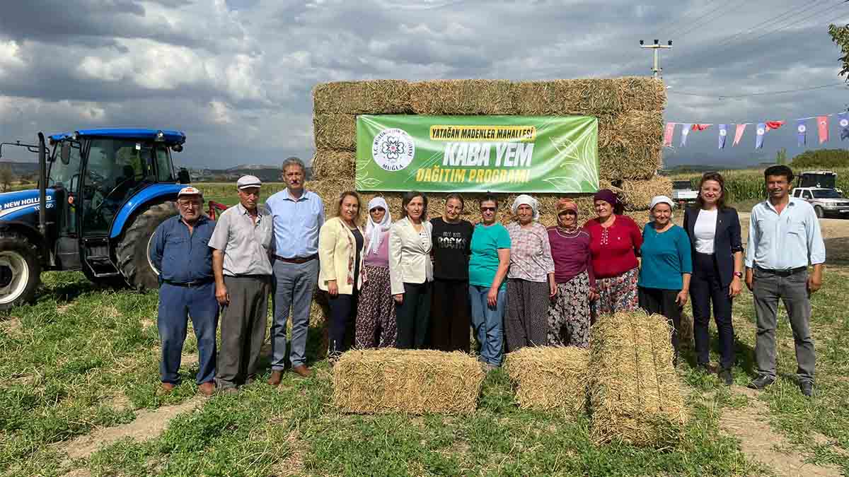 Büyükşehirden üreticilere ücretsiz yem desteği