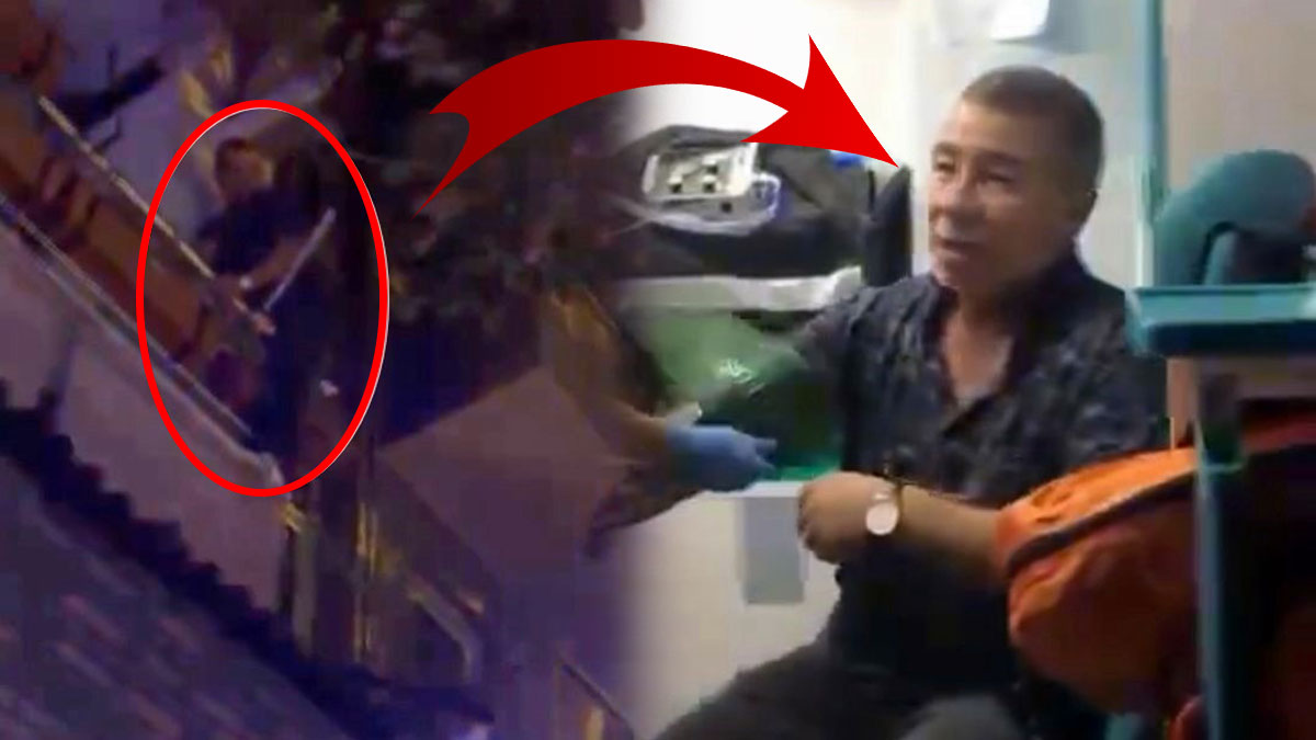 Balkona tırmanan adamı görenler 'hırsız' diye panikledi, adam demirlere sıkışınca gerçek ortaya çıktı! Meğer bu adam...