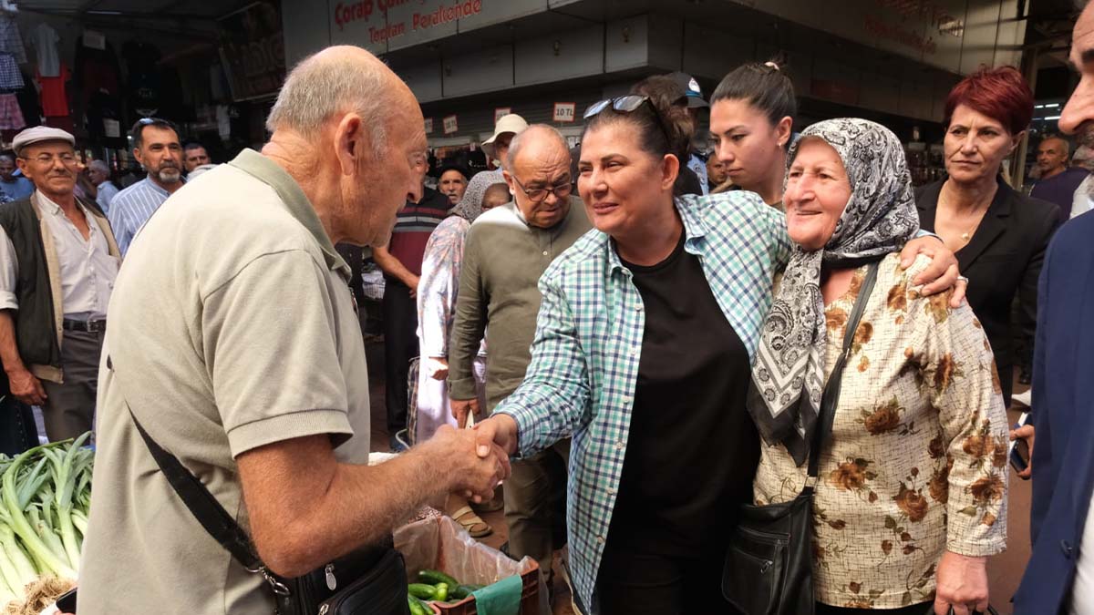 Başkan Çerçioğlu Nazilli’de vatandaşlarla buluştu