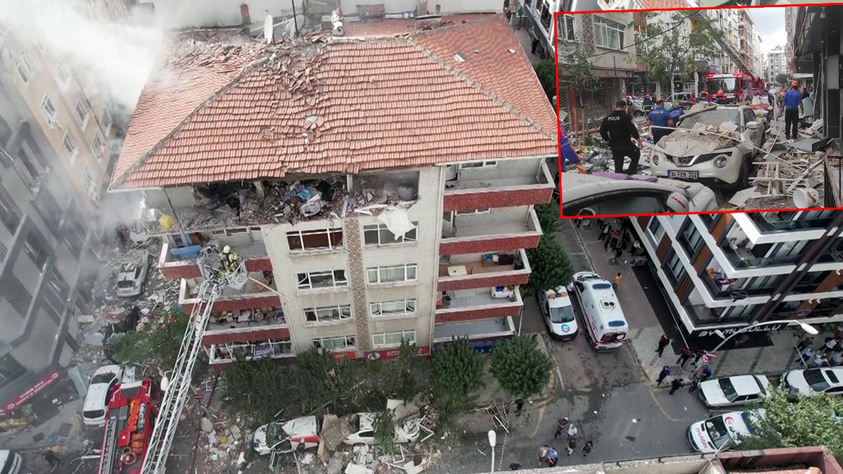 Şirinevler'de bir binada patlama: Ölü ve yaralılar var