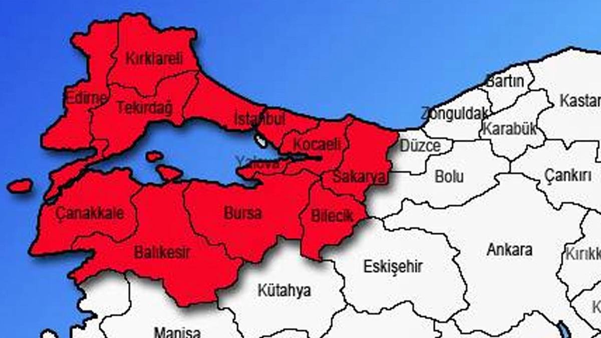Çok kuvvetli geliyor! AFAD'ın ardından bir uyarı da Meteoroloji'den... 5 gün boyunca İstanbul, Kocaeli, Sakarya, Düzce…
