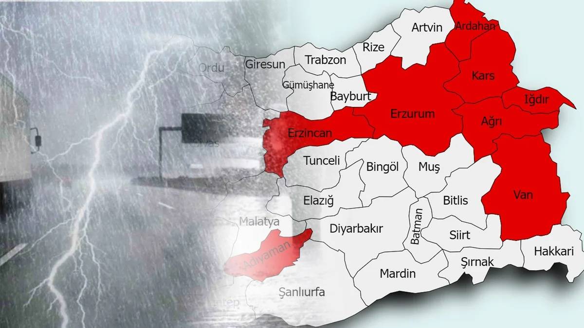 Erzurum, Erzincan, Ardahan ve Bayburtlular dikkat! Birden bastıracak
