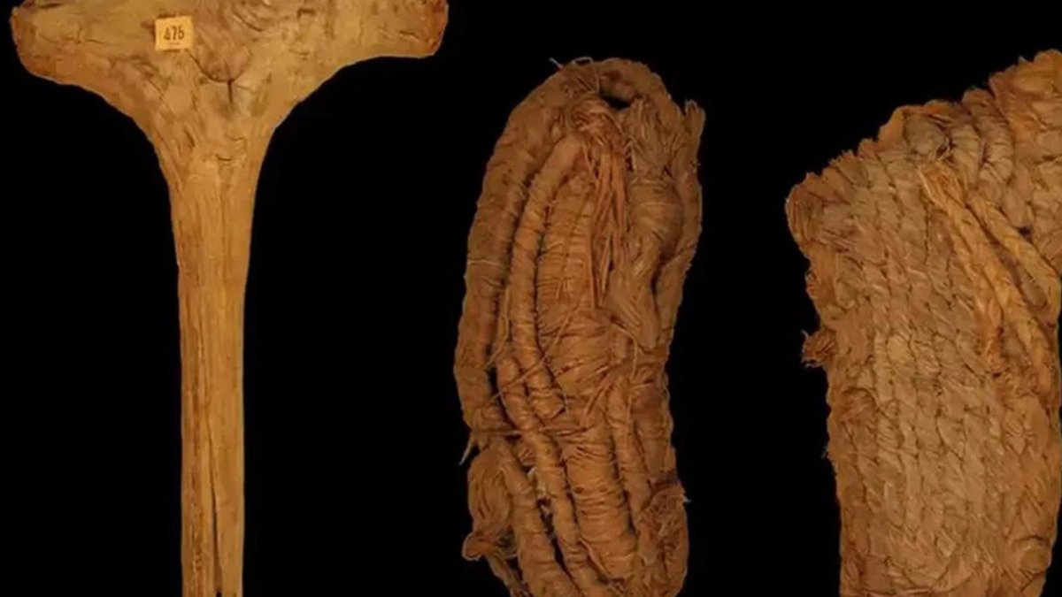 Otlardan yapılmış, tam 6 bin yıllık... Avrupa'nın en eski ayakkabısı mağaradan çıktı