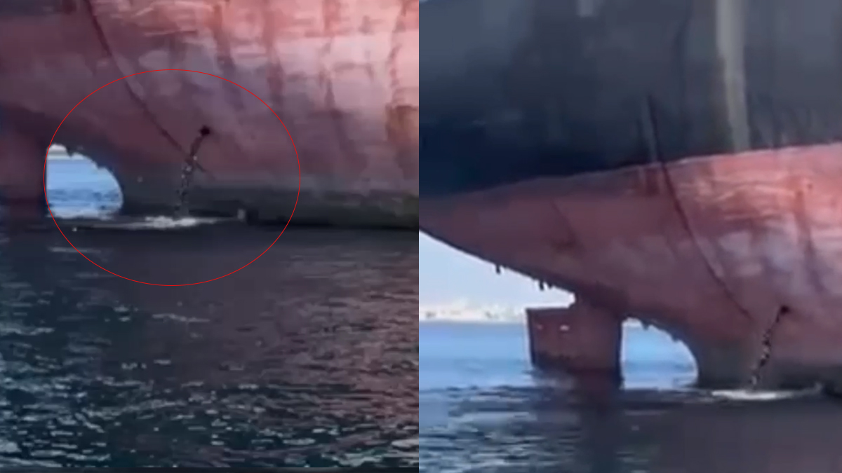 Küçükçekmece'de denize kirli su tahliyesi ettiler: Liberya bandıralı gemiye 31 milyon TL ceza