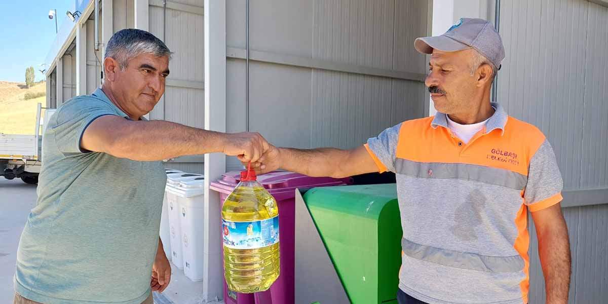 Çevre dostu belediyeden büyük kampanya! Yeni merkezler kuruldu: Bitkisel atık getiren eve bulaşık deterjanıyla dönecek