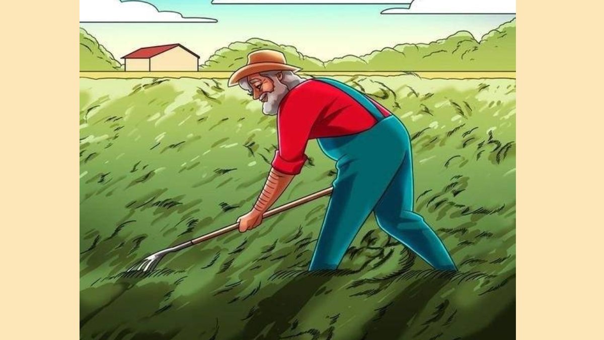 Resimdeki çiftçinin kardeşini 7 saniyede bulabilir misin? Sadece üstün zekalı olanlar gizli yüzü bulabiliyor!