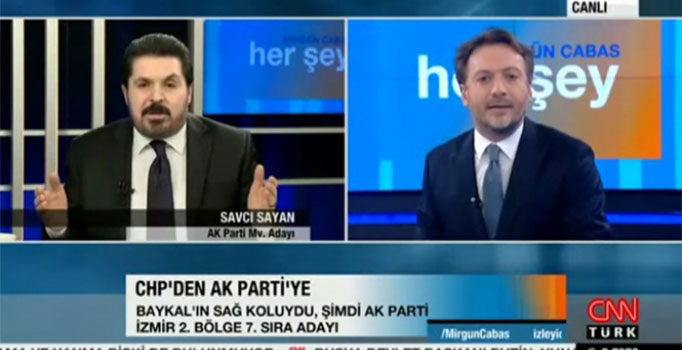 Mirgün Cabas ile Savcı Sayan canlı yayında tartıştı