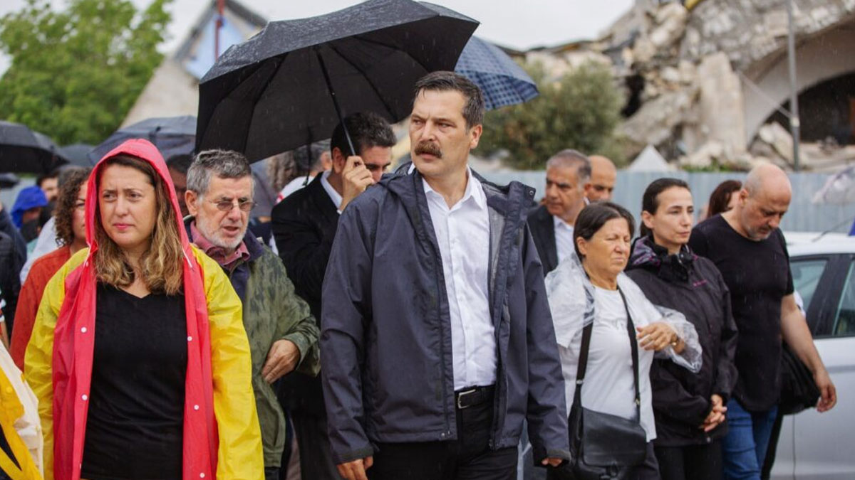 TİP'in Hatay’dan Ankara’ya yürüyüşü başladı